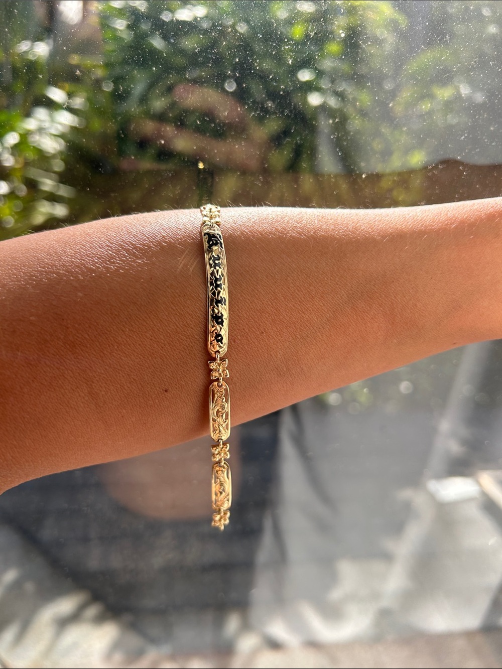 14k gold Hawaiian Kuuipo Women's Bracelet